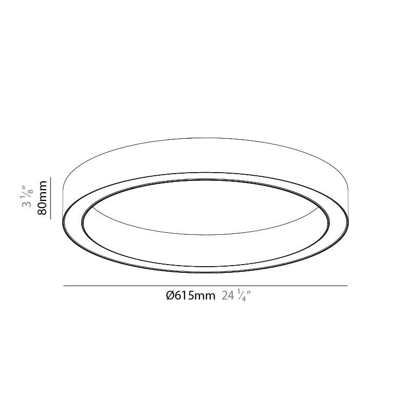 Glorious by Prolicht – 24 3/16″ x 3″ Surface, Ceiling Surface offers LED lighting solutions | Zaneen Architectural