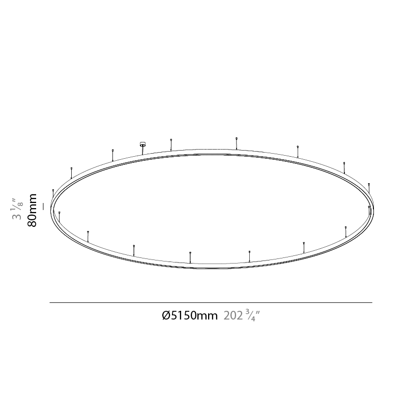 Glorious by Prolicht – 122 1/16″ x 3″ Suspension, Pendant offers LED lighting solutions | Zaneen Architectural