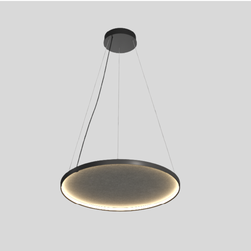 Glorious Silhouette Acoustic by Prolicht – 19 11/16″ x 1 1/8″ Suspension, Acoustic offers LED lighting solutions | Zaneen Architectural