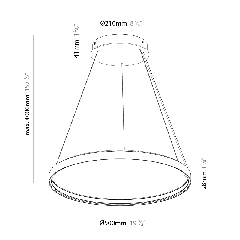 Glorious Silhouette Acoustic by Prolicht – 19 11/16″ x 1 1/8″ Suspension, Acoustic offers LED lighting solutions | Zaneen Architectural / Line art