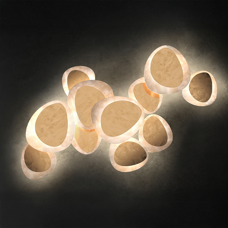 Glow by Artigia – 63″ x 35 7/16″ Surface, Wall Surface offers quality European interior lighting design | Zaneen Design