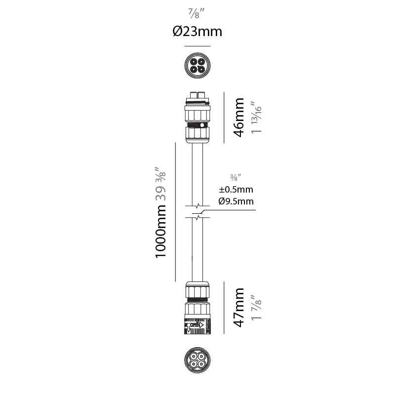 Glowline by Diamante – 7/8″39 3/8″ ,  offers high performance and quality material | Zaneen Exterior