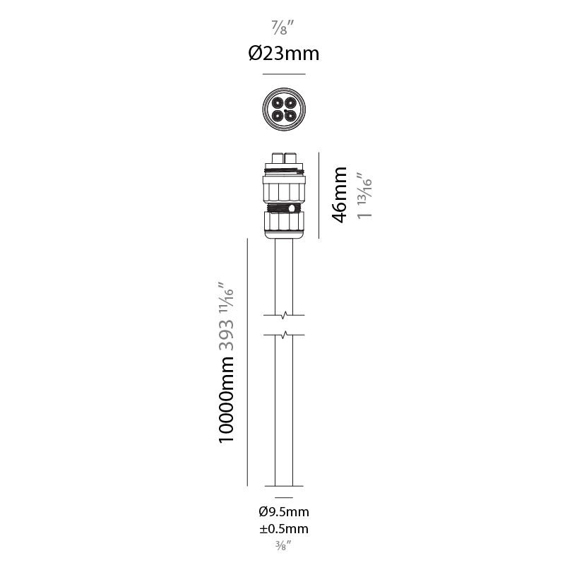 Glowline by Diamante – 7/8″393 11/16″ ,  offers high performance and quality material | Zaneen Exterior