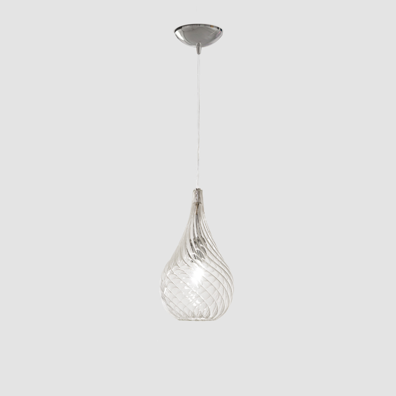 Goccia by Cangini & Tucci – 7 1/16″ x 12 5/8″ Suspension, Pendant offers quality European interior lighting design | Zaneen Design