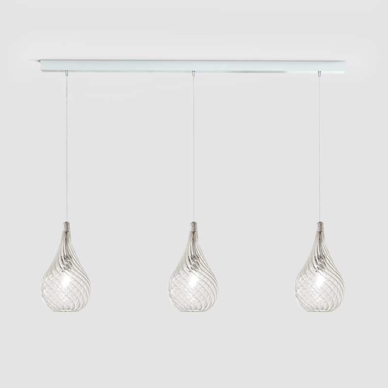 Goccia by Cangini & Tucci – 47 1/4″ x 12 5/8″ Suspension, Pendant offers quality European interior lighting design | Zaneen Design