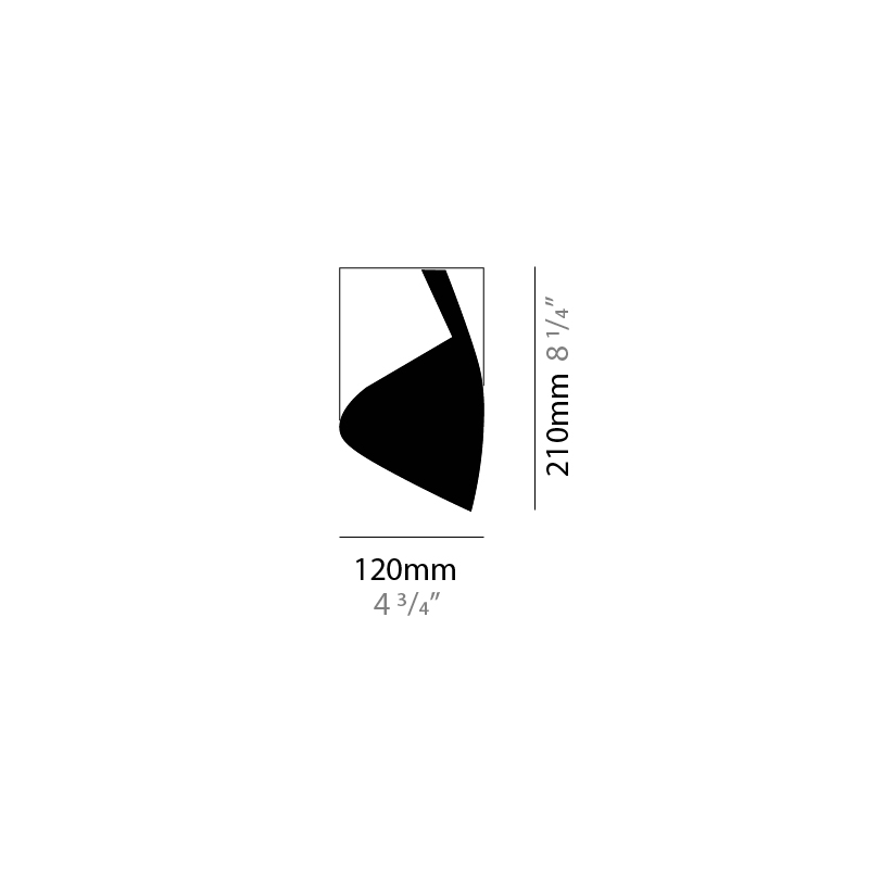 HUE by Knikerboker – 4 3/4″ x 8 1/4″ Surface, Downlight offers quality European interior lighting design | Zaneen Design