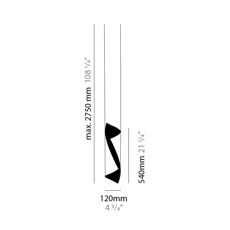 HUE by Knikerboker – 4 3/4″ x 21 1/4″ Suspension, Pendant offers quality European interior lighting design | Zaneen Design