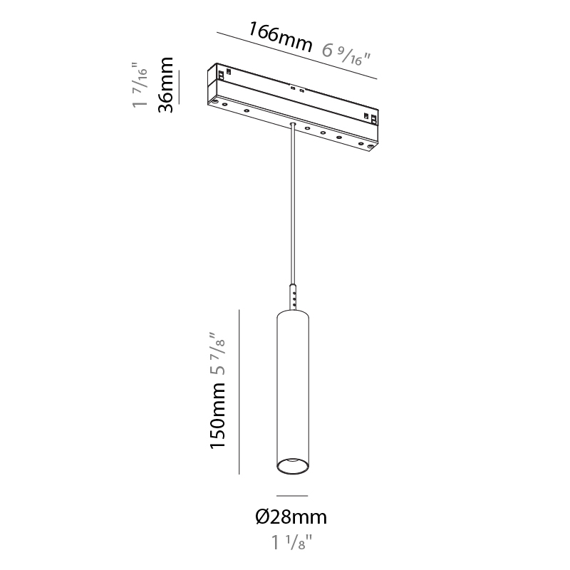 Clicktrack by Prolicht – 1 1/8″6 9/16″ x 5 7/8″ Track, Spots offers LED lighting solutions | Zaneen Architectural