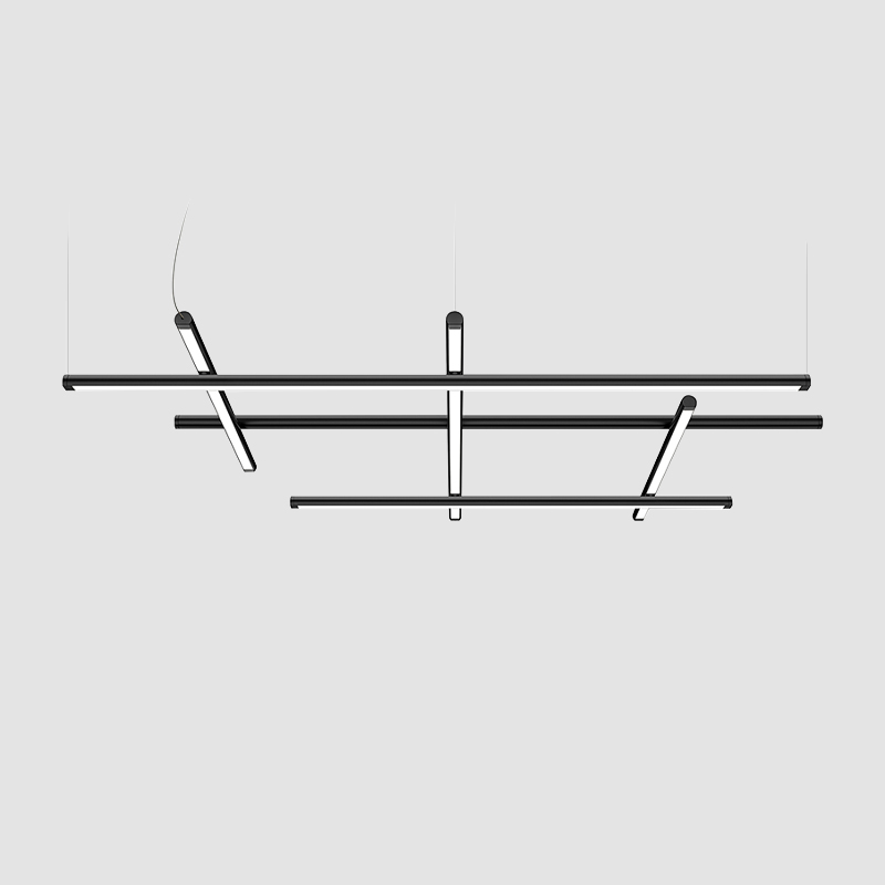 Hilow by Panzeri – 44 1/2″ x 2 3/4″ Suspension, Pendant offers quality European interior lighting design | Zaneen Design