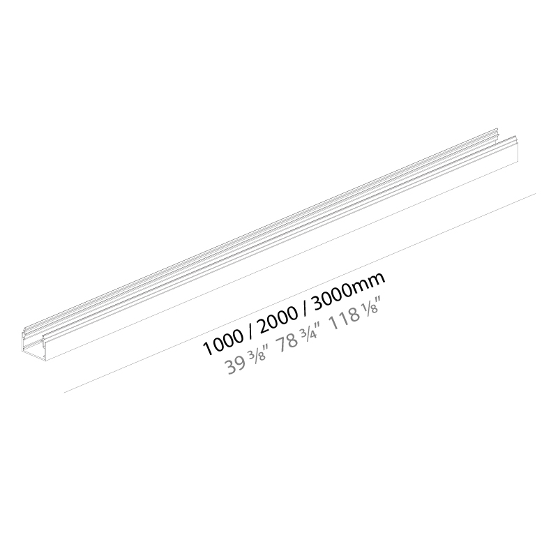 Hypro by Prolicht – 78 3/4″ x 1 1/8″ ,  offers LED lighting solutions | Zaneen Architectural