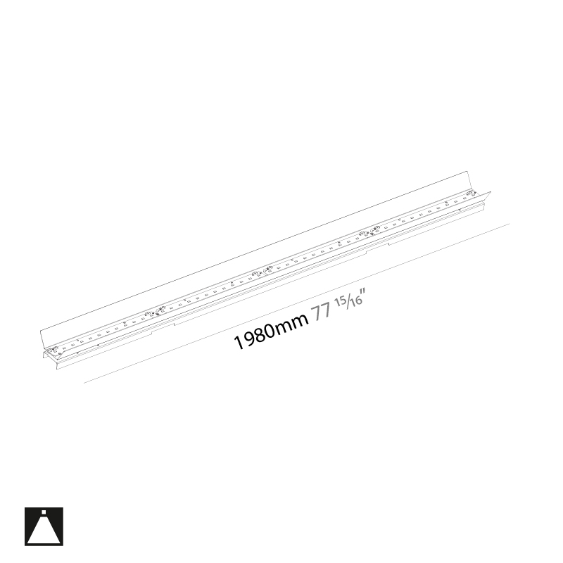 Idaho by Prolicht – 77 15/16″ x 2 9/16″ ,  offers LED lighting solutions | Zaneen Architectural