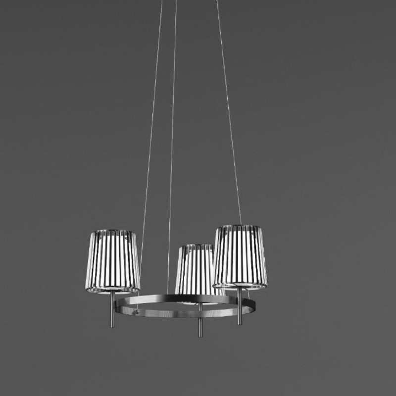 Julia by Quasar – 27 9/16″ x 13 3/4″ Suspension, Ambient offers quality European interior lighting design | Zaneen Design