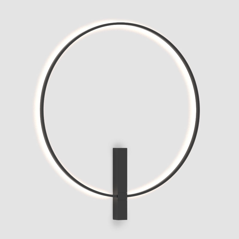 Just Black Halo by Prolicht – 23 15/16″ x 27″ Surface, Wall Surface offers LED lighting solutions | Zaneen Architectural