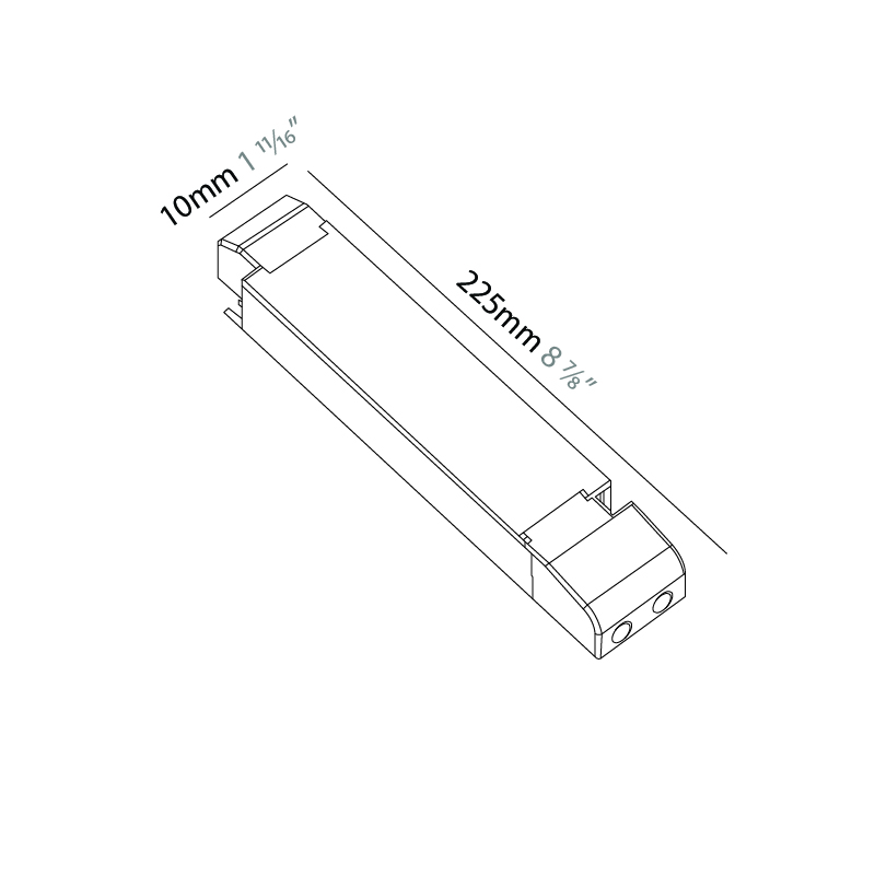 Just Black System by Prolicht – 8 7/8″ x 1 3/16″ , Modular Systems offers LED lighting solutions | Zaneen Architectural
