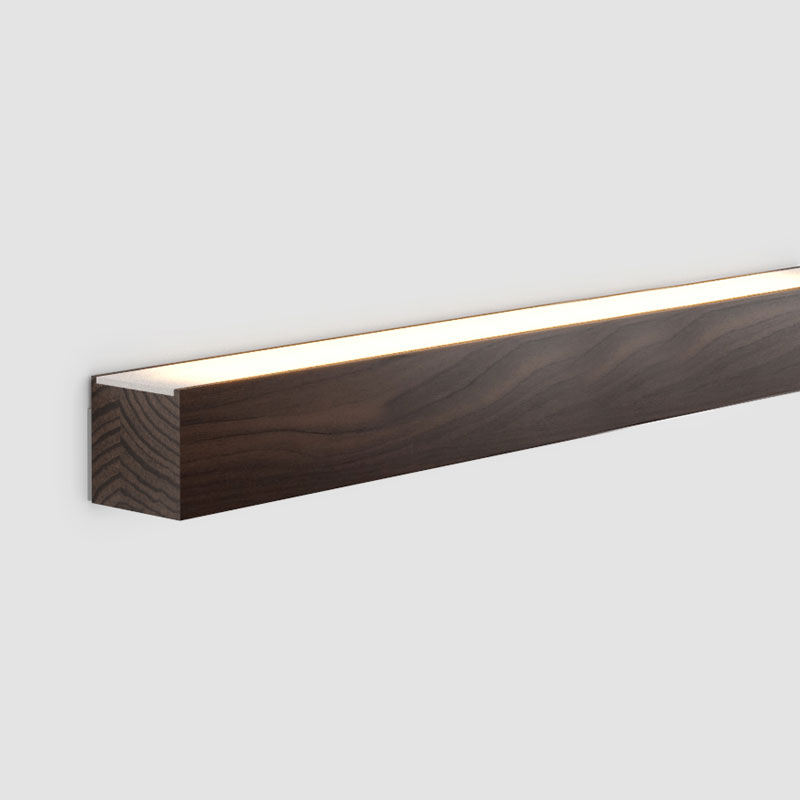 Woodlin by Tunto – 27 9/16″ x 2 3/8″ Surface, Linear Profiles offers quality European interior lighting design | Zaneen Design