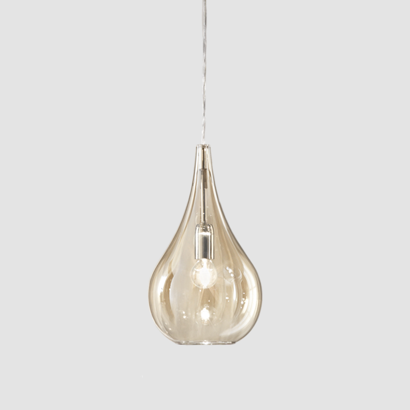 Lacrima by Cangini & Tucci – 7 1/16″ x 12 5/8″ Suspension,  offers quality European interior lighting design | Zaneen Design