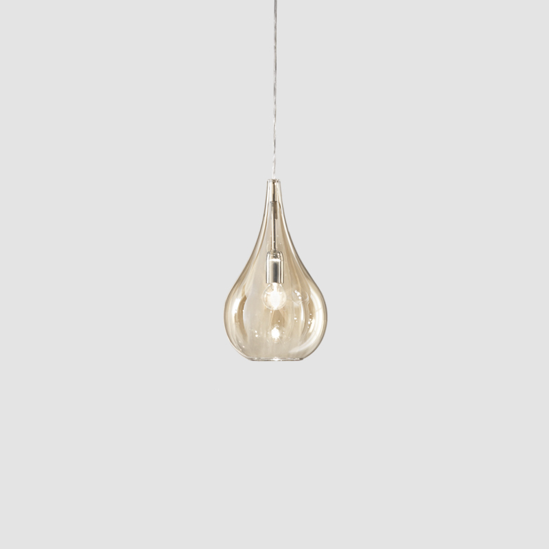 Lacrima by Cangini & Tucci – 7 1/16″ x 12 5/8″ Suspension,  offers quality European interior lighting design | Zaneen Design