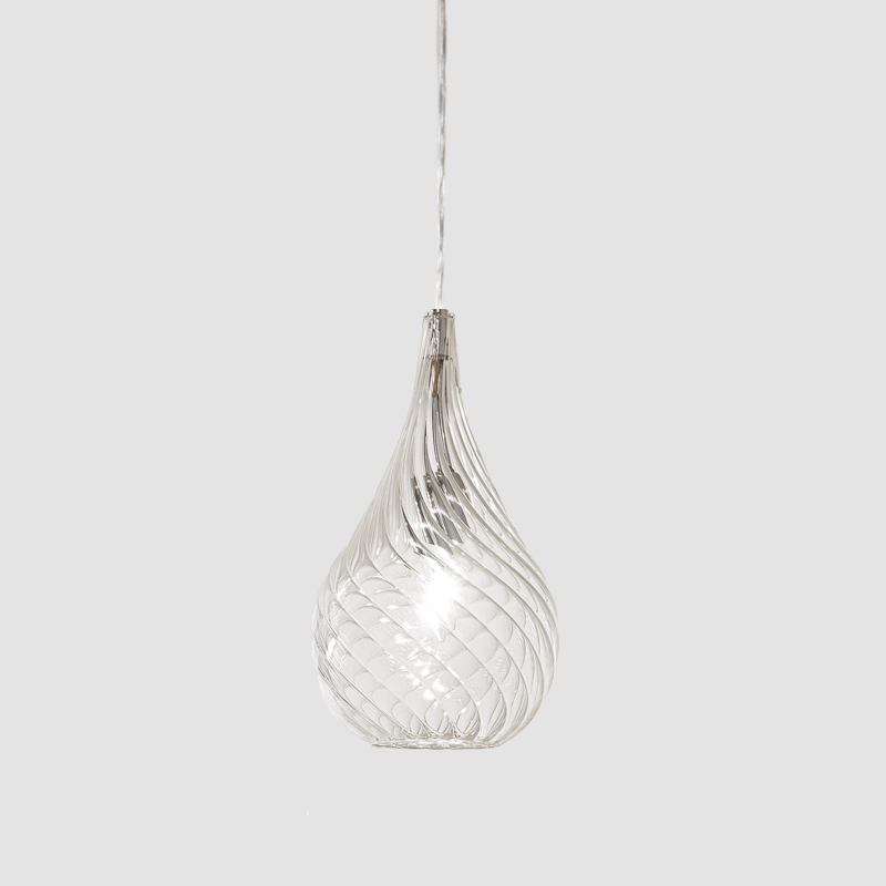 Lacrima by Cangini & Tucci – 7 1/16″ x 12 5/8″ Suspension,  offers quality European interior lighting design | Zaneen Design