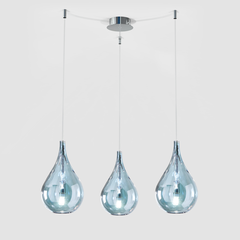 Lacrima by Cangini & Tucci – 5 1/8″ x 10 1/4″ Suspension,  offers quality European interior lighting design | Zaneen Design