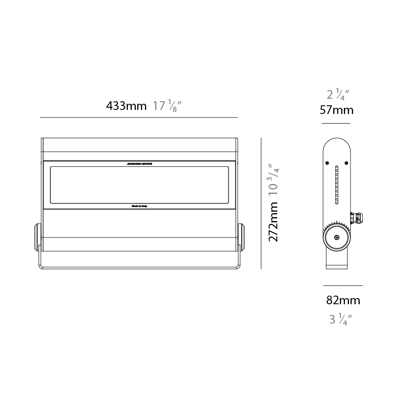 LumiX by Diamante – 17 1/8″ x 10 3/4″ Surface, Flood offers high performance and quality material | Zaneen Exterior / Line art
