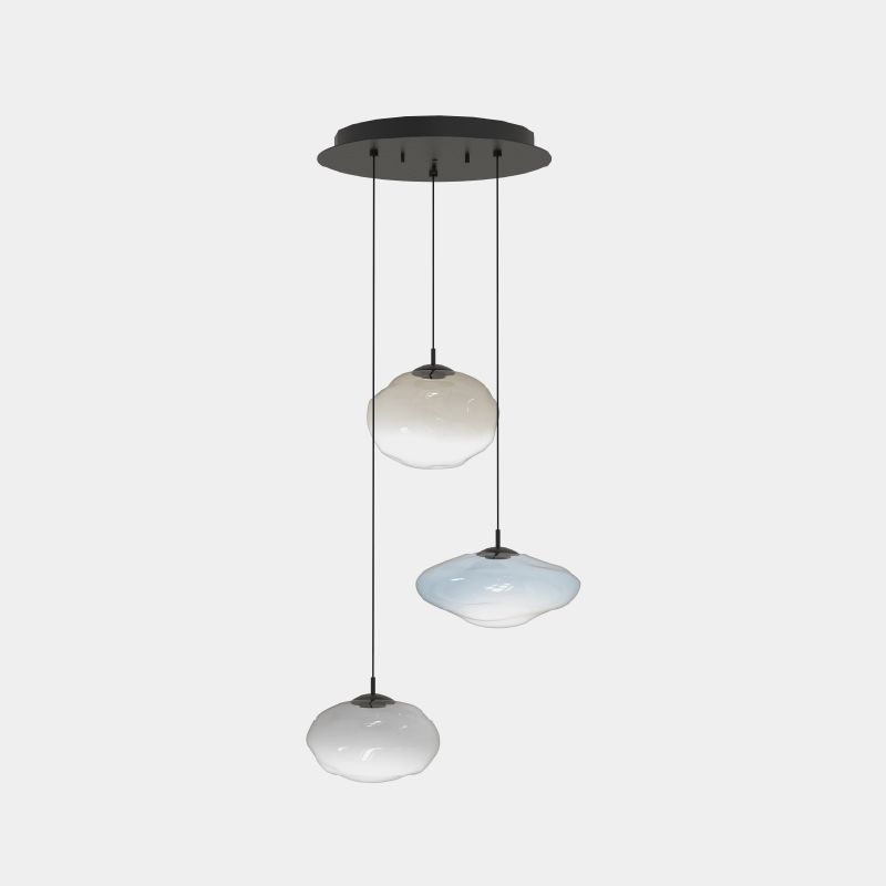 Mark by Cangini & Tucci – 16 15/16″ x 11 13/16″ Suspension, Clusters offers quality European interior lighting design | Zaneen Design