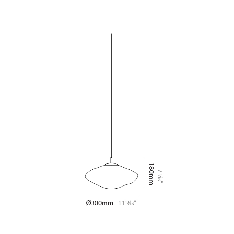 Mark by Cangini & Tucci – 11 13/16″ x 7 1/16″ Suspension, Pendant offers quality European interior lighting design | Zaneen Design