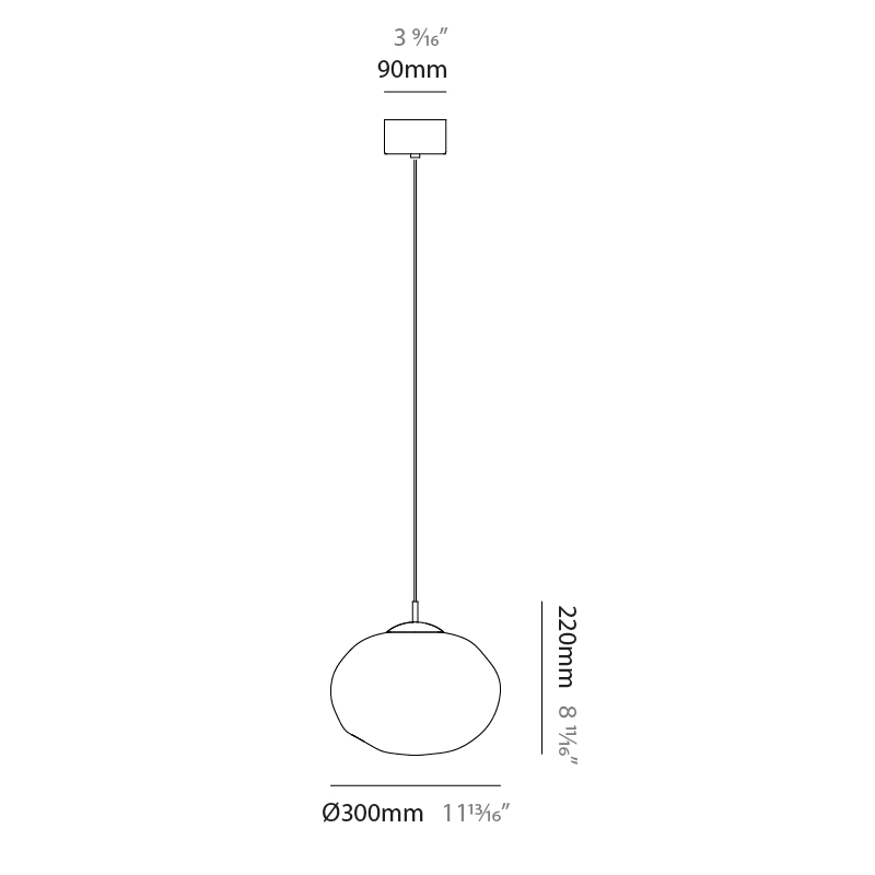 Mark by Cangini & Tucci – 9 13/16″ x 8 11/16″ Suspension, Pendant offers quality European interior lighting design | Zaneen Design / Line art