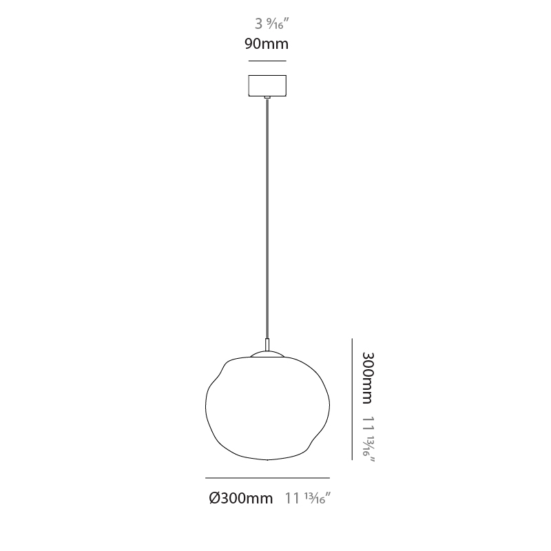 Mark by Cangini & Tucci – 11 13/16″ x 12 3/16″ Suspension, Pendant offers quality European interior lighting design | Zaneen Design / Line art
