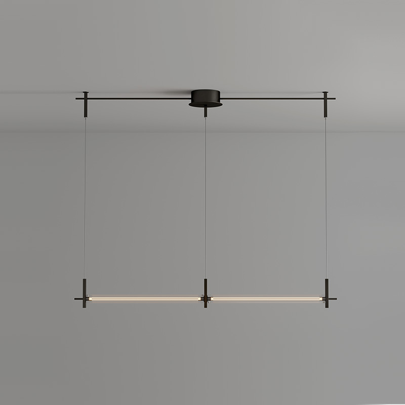 Matrix by Quasar – 43 5/16″ x 12 5/8″ Suspension, Pendant offers quality European interior lighting design | Zaneen Design