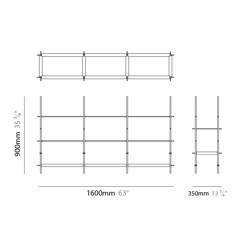 Matrix by Quasar – 1413/4″ x 35 7/16″ Suspension, Pendant offers quality European interior lighting design | Zaneen Design / Line art