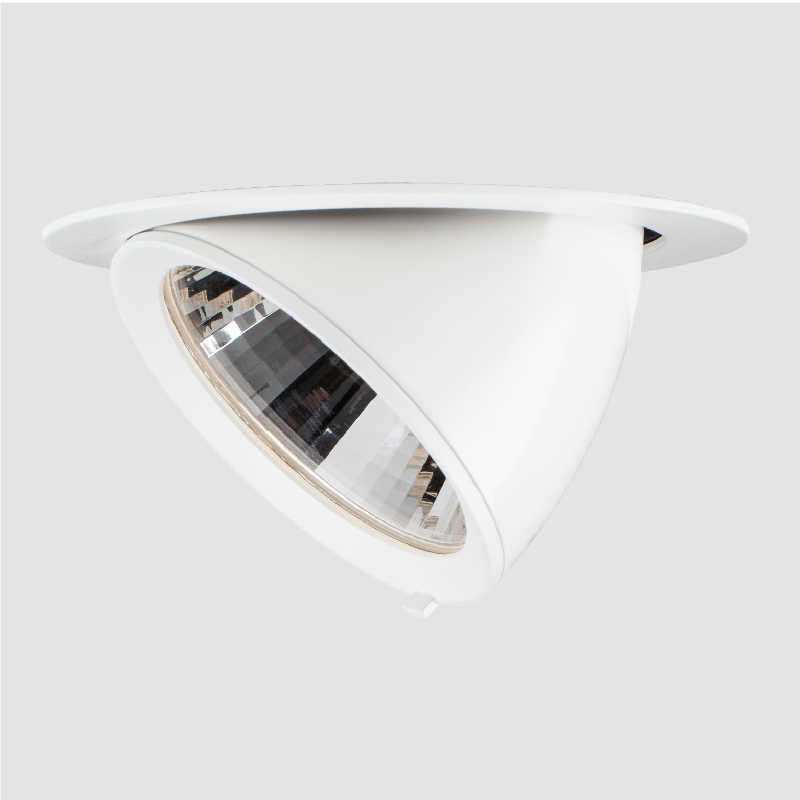 Mechaniq Round Efficiency by Prolicht – 7 3/16″ x 6 5/16″ Recessed, Downlight offers LED lighting solutions | Zaneen Architectural