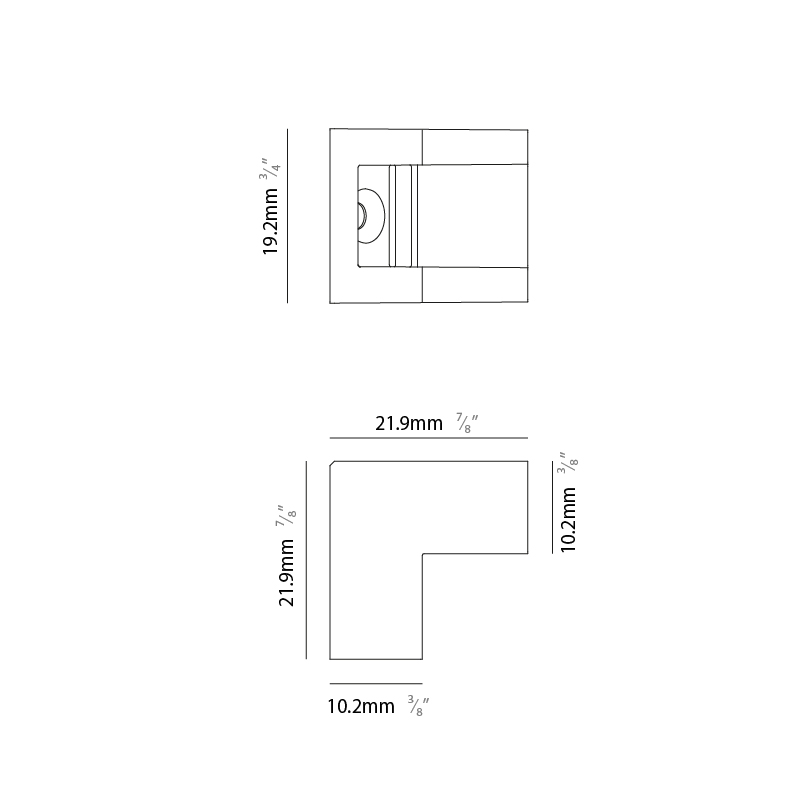  by Prolicht – 7/8″ x 3/4″ Track,  offers LED lighting solutions | Zaneen Architectural