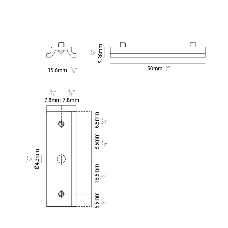  by Prolicht – 1 15/16″ x 3/16″ Track,  offers LED lighting solutions | Zaneen Architectural