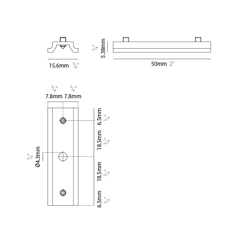  by Prolicht – 1 15/16″ x 3/16″ Track,  offers LED lighting solutions | Zaneen Architectural