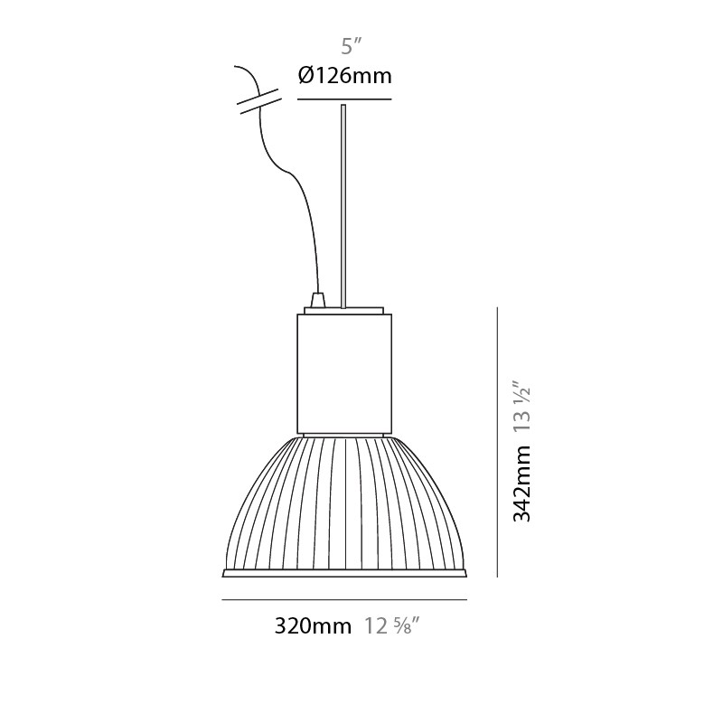 Mini Tower Food by Side – 12 5/8″ x 13 1/2″ Suspension, Pendant offers LED lighting solutions | Zaneen Architectural / Line art