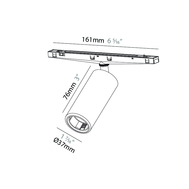 Imagine Micro Flex by Prolicht – 1 7/16″ x 3 15/16″ Track, Modular offers LED lighting solutions | Zaneen Architectural