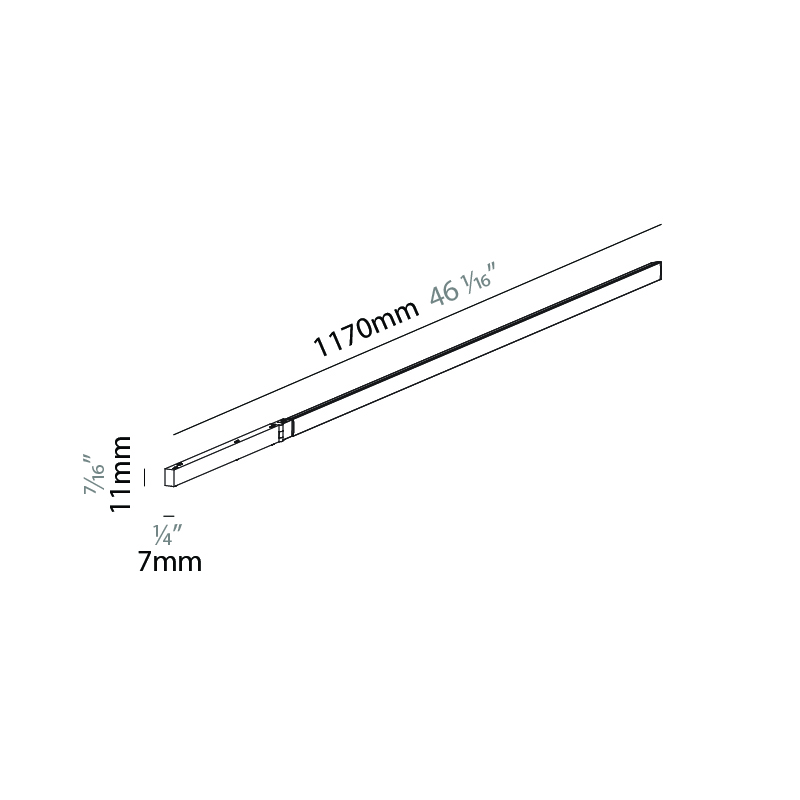 Microline by Prolicht – 46 1/4″ x 1/4″ Surface, Modular offers LED lighting solutions | Zaneen Architectural