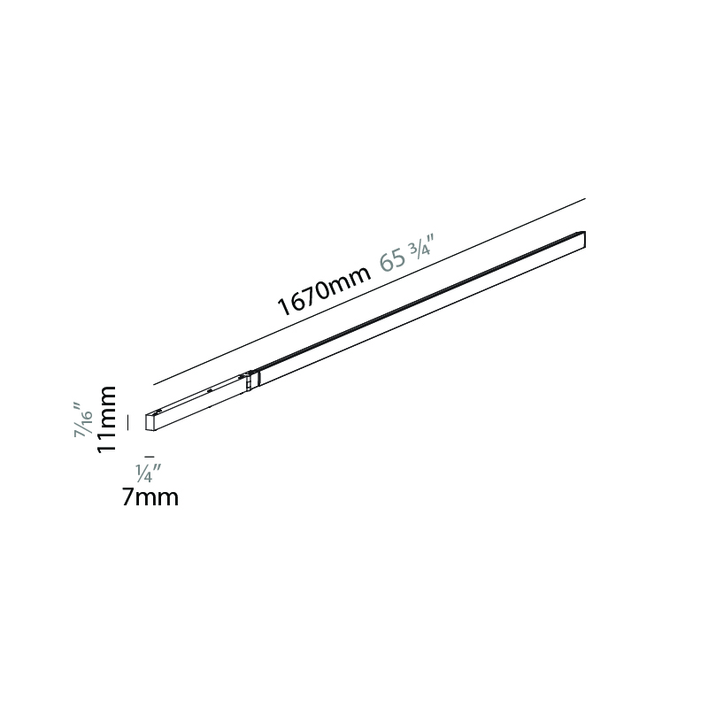 Microline by Prolicht – 65 7/8″ x 1/4″ Suspension, Profile offers LED lighting solutions | Zaneen Architectural