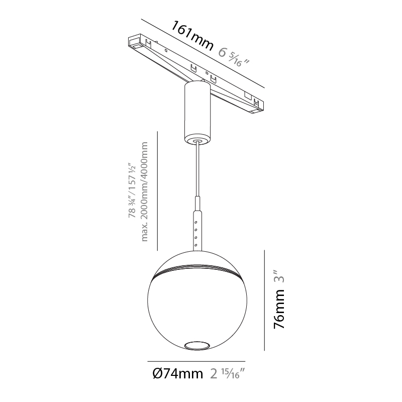 Snooker Glass by Prolicht – 2 15/16″ x 3″ Track, Modular offers LED lighting solutions | Zaneen Architectural