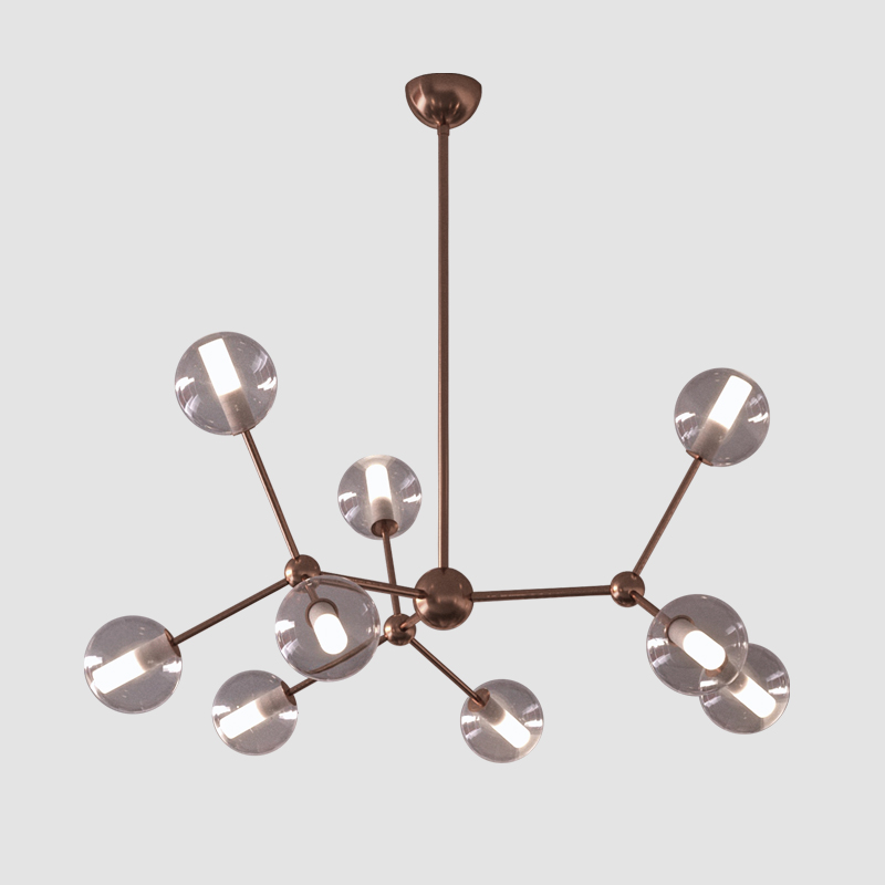 Mirea by Cangini & Tucci – 36 5/8″36 5/8″ x 32 11/16″ Suspension, Chandelier offers quality European interior lighting design | Zaneen Design