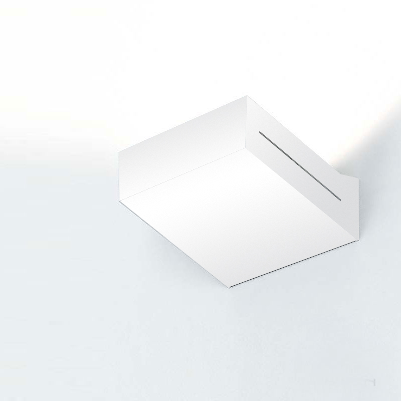 Neva by Milan – 5  1/16″ x 3 3/8″ Surface, Uplight offers quality European interior lighting design | Zaneen Design