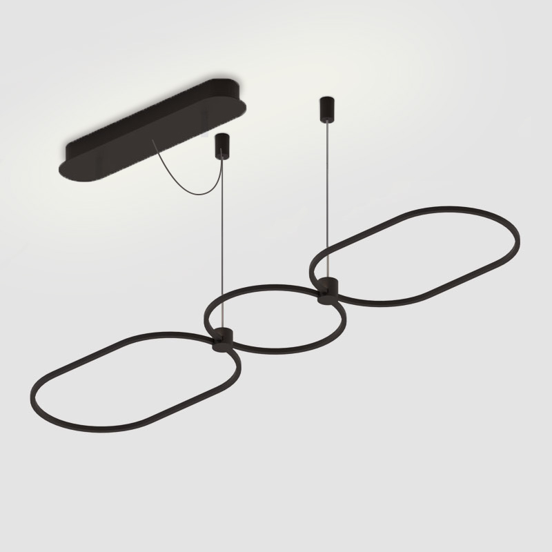 NoName by Icone – 51 3/4″ Suspension, Pendant offers quality European interior lighting design | Zaneen Design