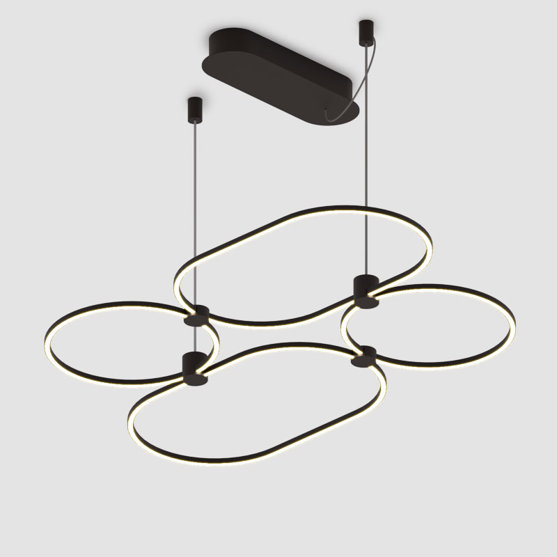 NoName by Icone – 35 13/16″ x 1 3/16″ Suspension, Pendant offers quality European interior lighting design | Zaneen Design