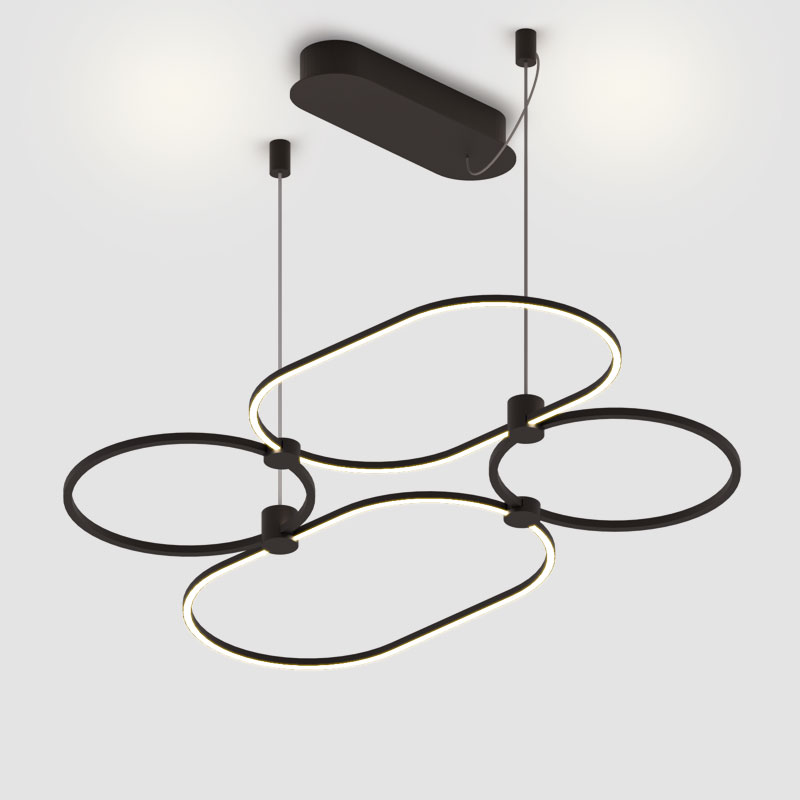 NoName by Icone – 35 13/16″ x 1 3/16″ Suspension, Pendant offers quality European interior lighting design | Zaneen Design