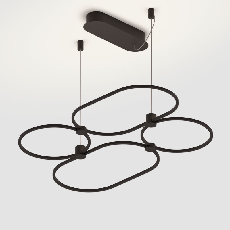 NoName by Icone – 35 13/16″ x 1 3/16″ Suspension, Pendant offers quality European interior lighting design | Zaneen Design