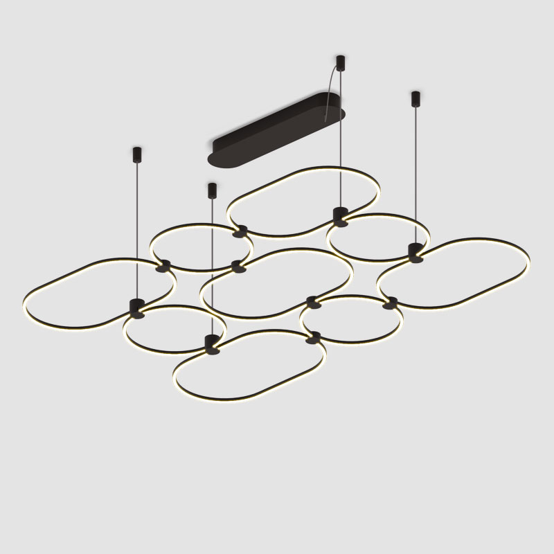 NoName by Icone – 51 3/4″ x 1 3/16″ Suspension, Pendant offers quality European interior lighting design | Zaneen Design