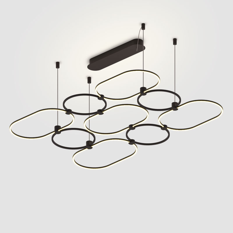 NoName by Icone – 51 3/4″ x 1 3/16″ Suspension, Pendant offers quality European interior lighting design | Zaneen Design
