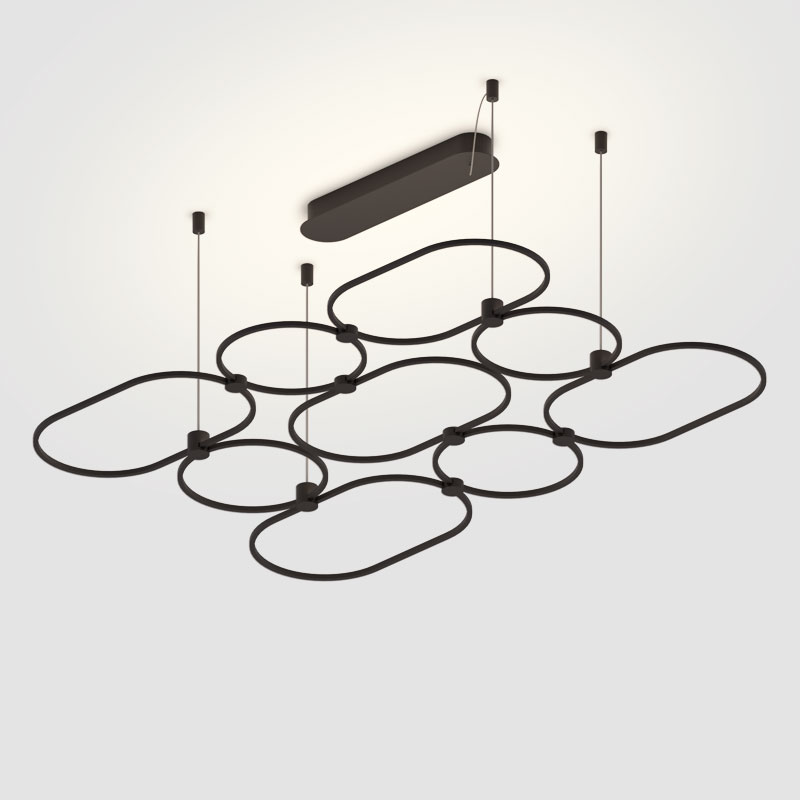 NoName by Icone – 51 3/4″ x 1 3/16″ Suspension, Pendant offers quality European interior lighting design | Zaneen Design
