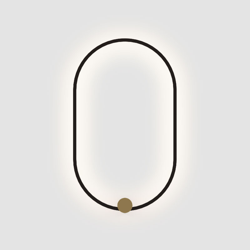NoName by Icone – 11 13/16″ x 19 7/8″ Surface, Wall Surface offers quality European interior lighting design | Zaneen Design