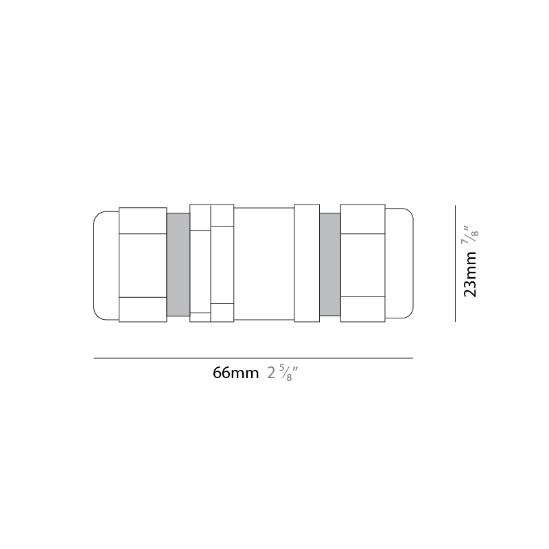  by Side – 7/8″2 5/8″ ,  offers high performance and quality material | Zaneen Exterior
